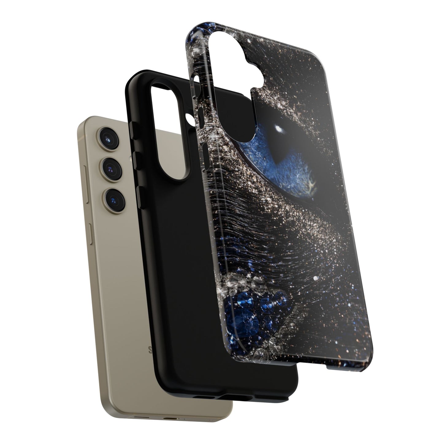 Tiger Spirit Phone Case — Golden Walking Tiger Protective Tough Case