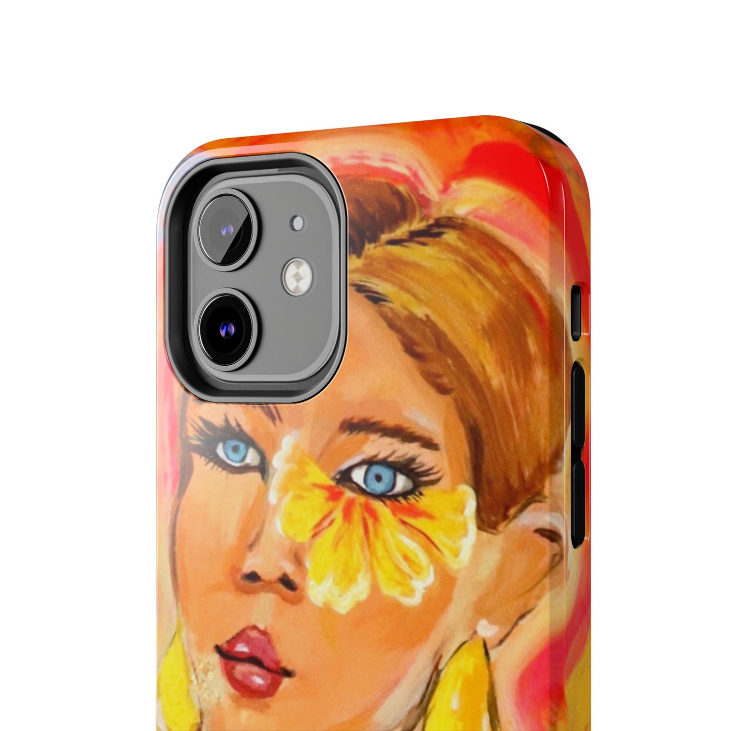 Tough Phone Case — Sunlit Portrait Art Design