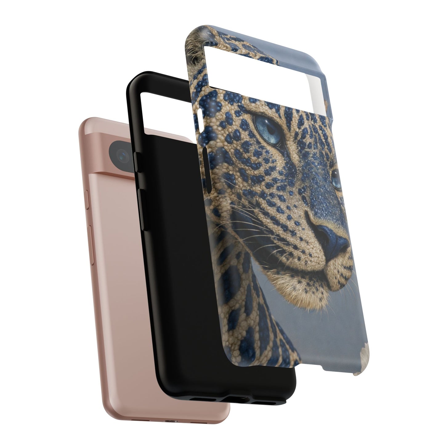 Blue Jaguar Art Protective Cover