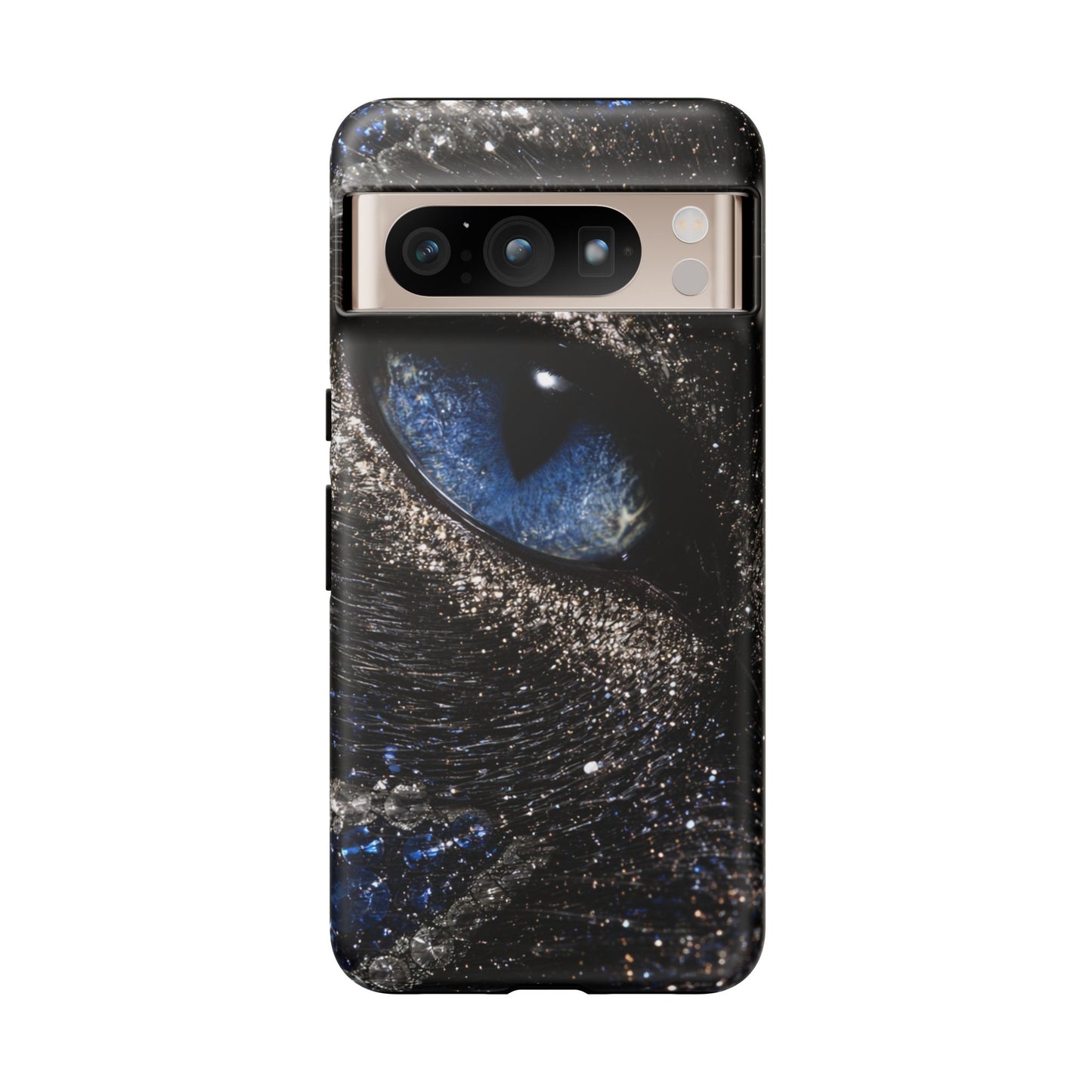 Tiger Spirit Phone Case — Golden Walking Tiger Protective Tough Case