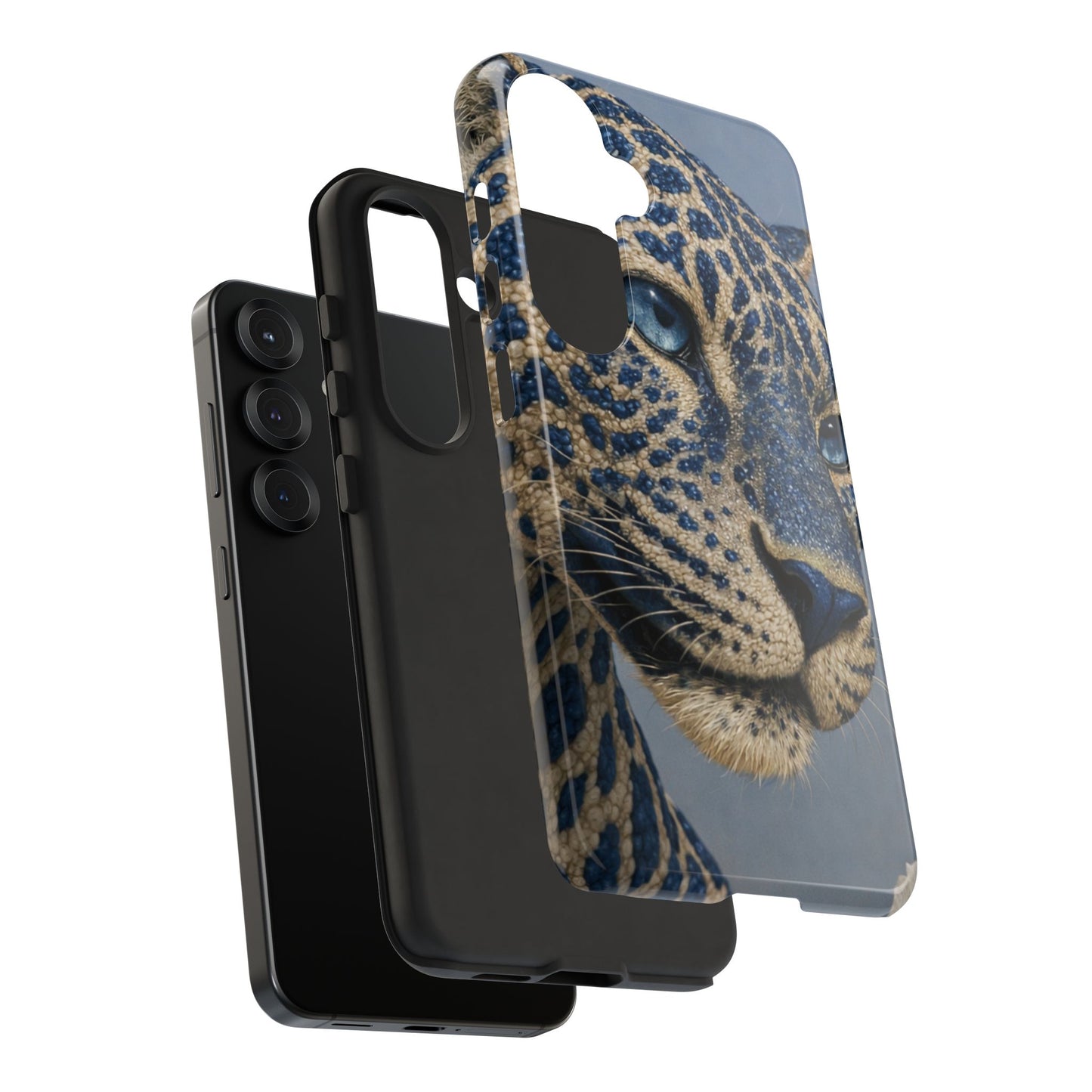 Blue Jaguar Art Protective Cover