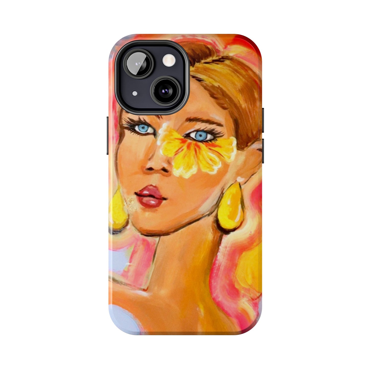 Tough Phone Case — Sunlit Portrait Art Design