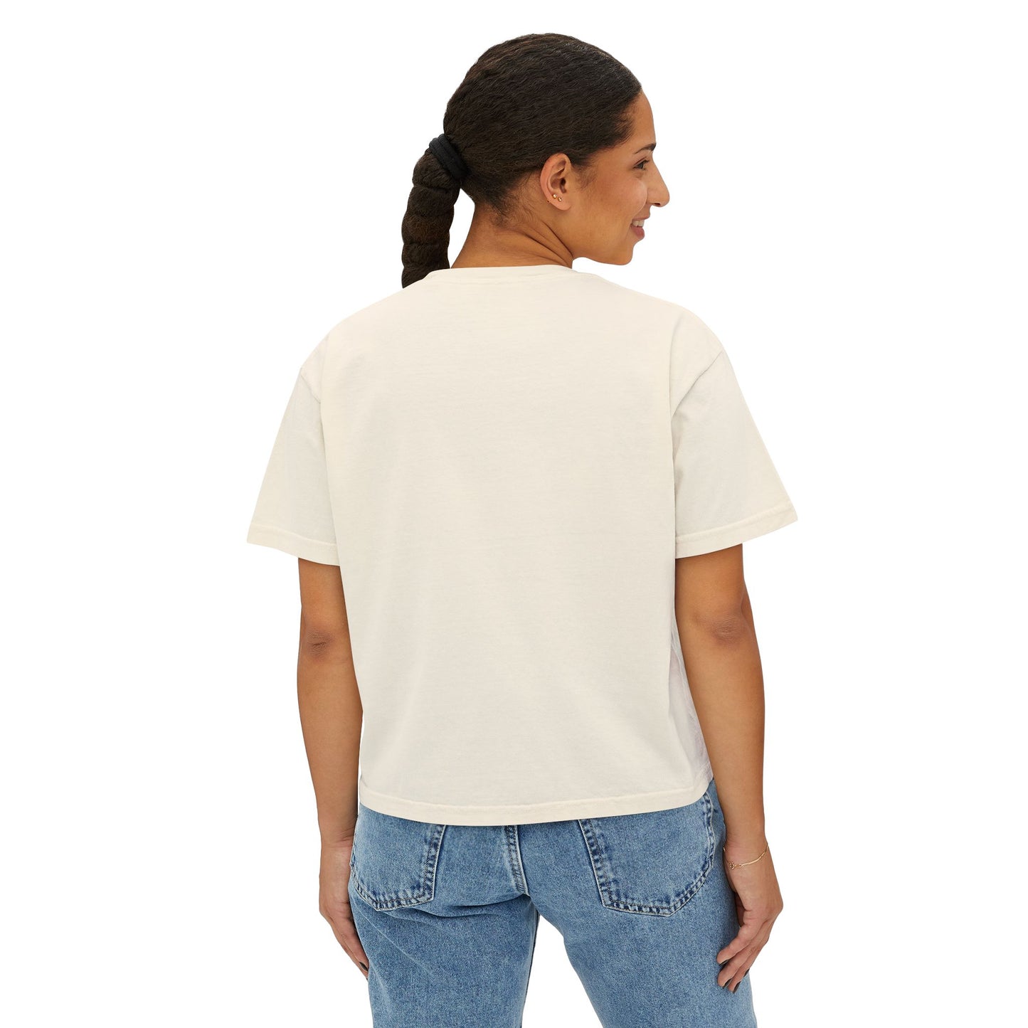Know Yourself First Boxy Tee — Women's Empowerment Graphic Shirt