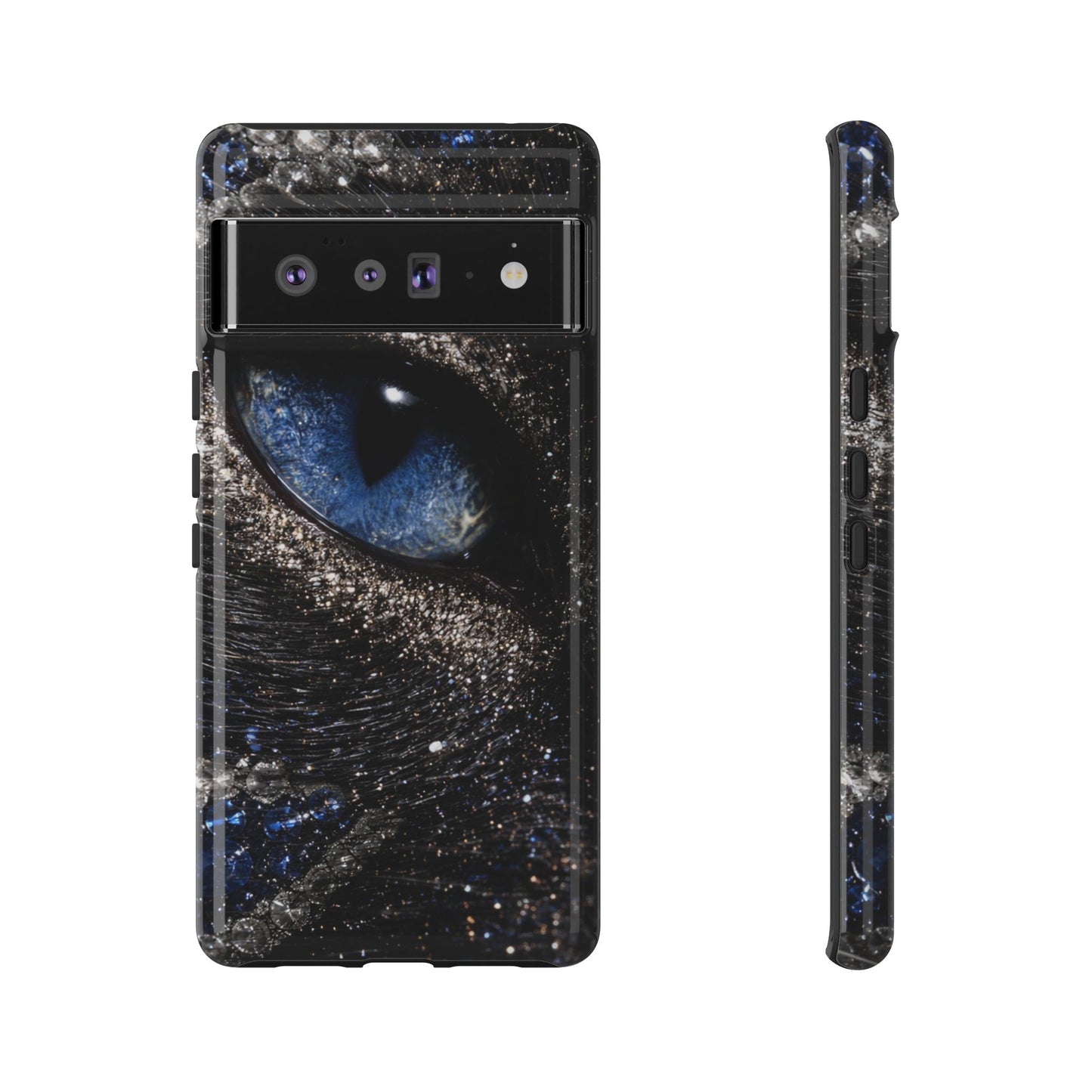 Tiger Spirit Phone Case — Golden Walking Tiger Protective Tough Case
