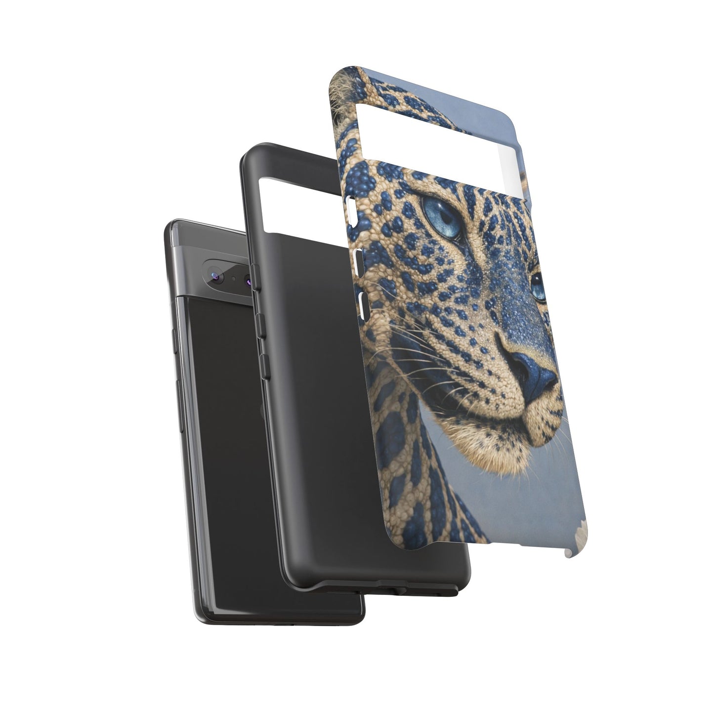 Blue Jaguar Art Protective Cover