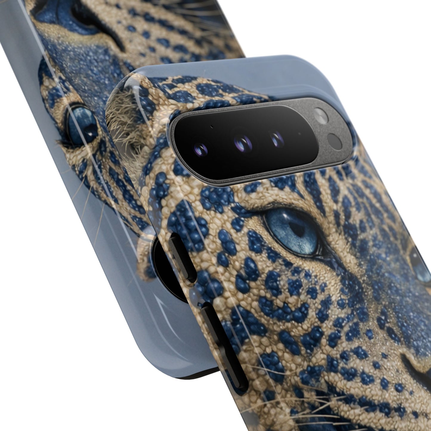Blue Jaguar Art Protective Cover