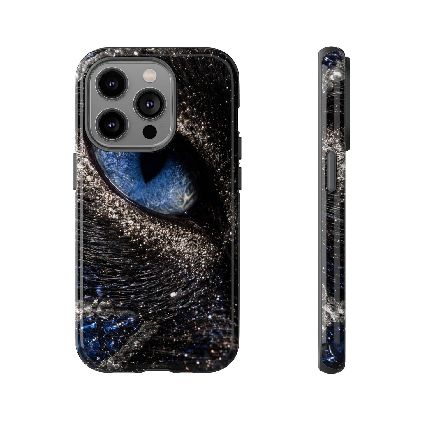Tiger Spirit Phone Case — Golden Walking Tiger Protective Tough Case