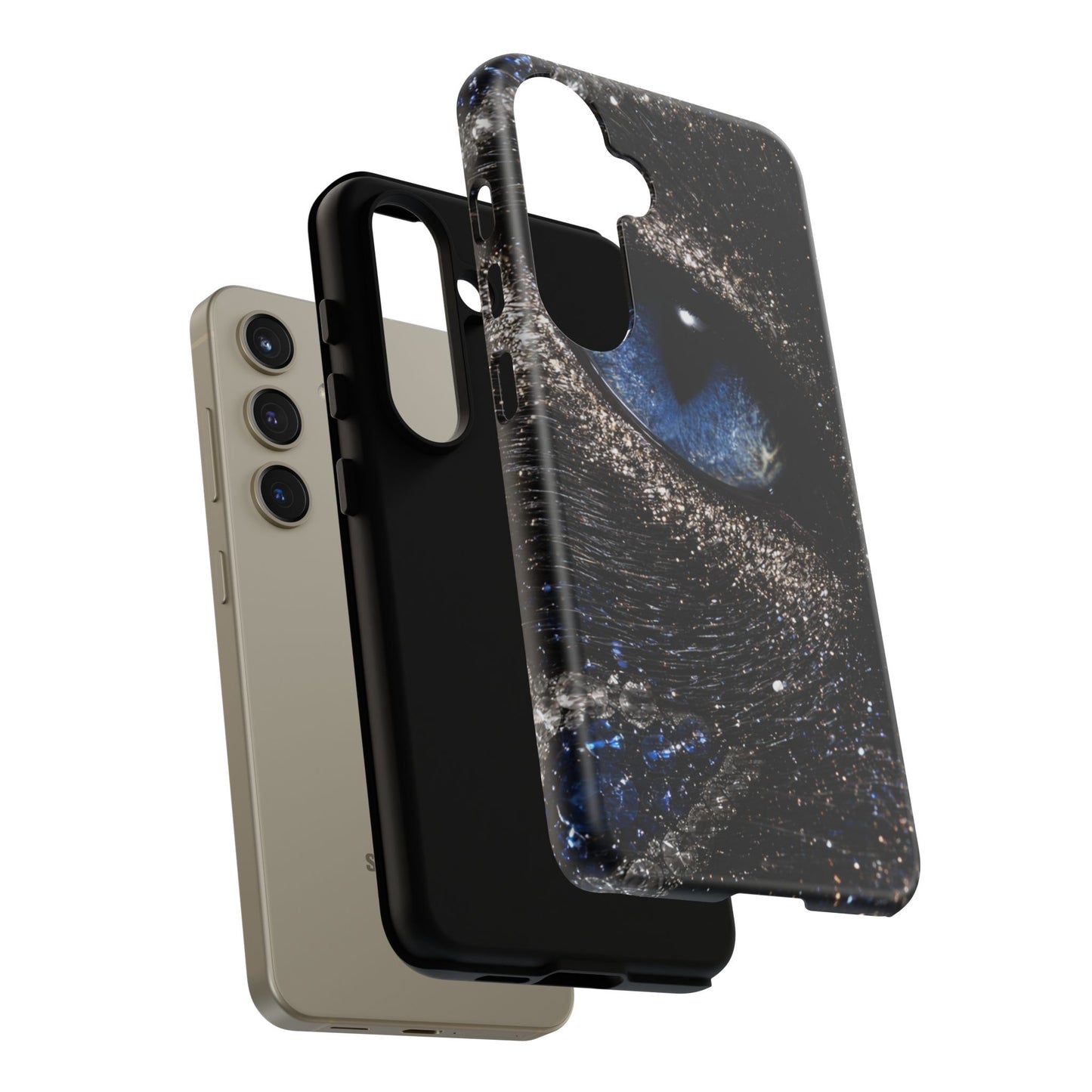 Tiger Spirit Phone Case — Golden Walking Tiger Protective Tough Case