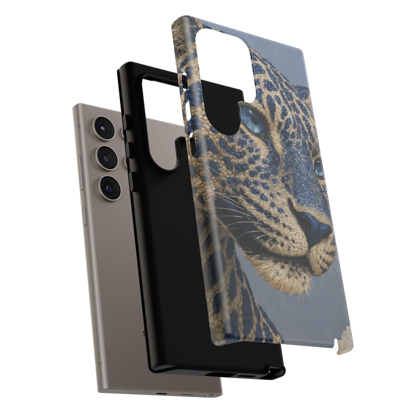 Blue Jaguar Art Protective Cover