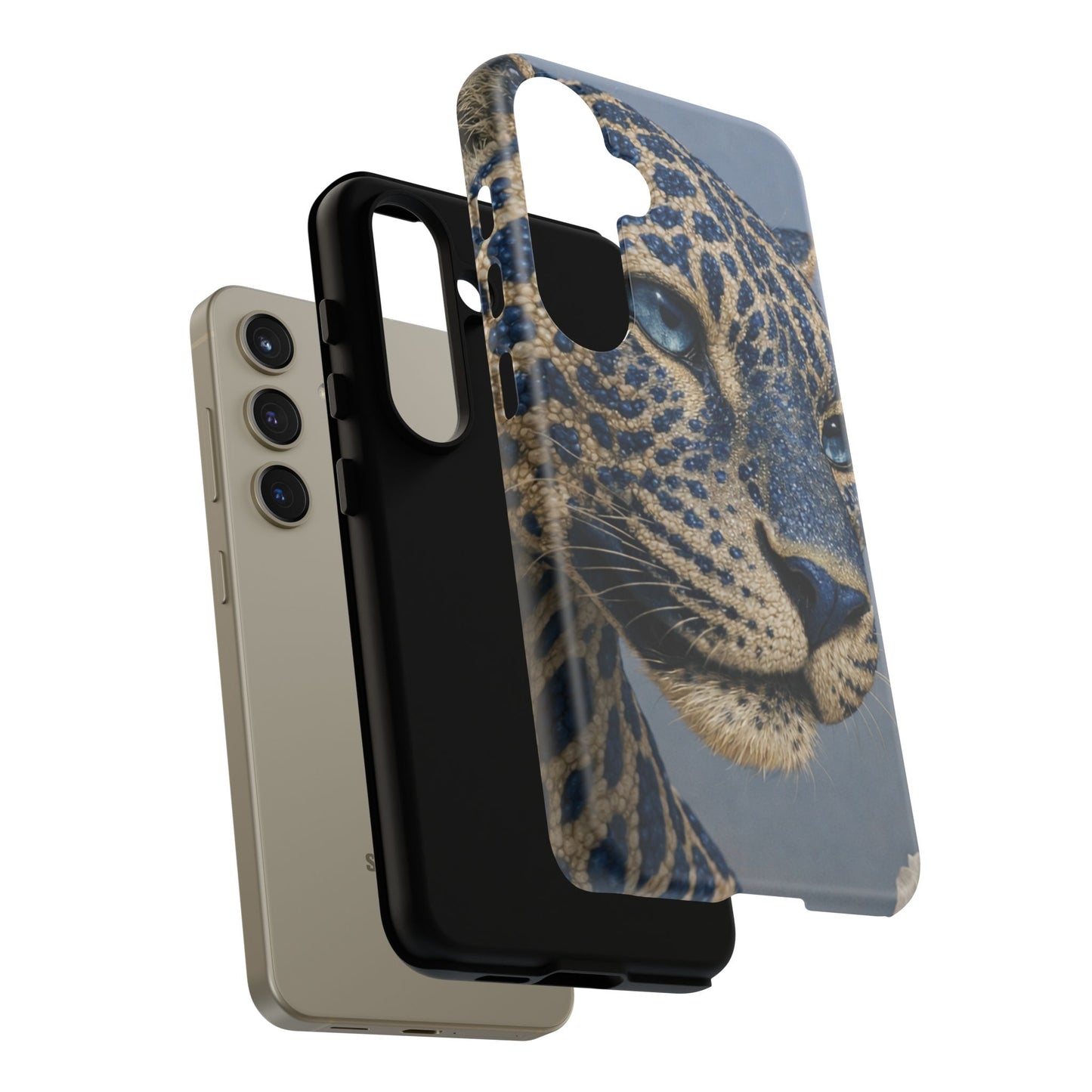 Blue Jaguar Art Protective Cover
