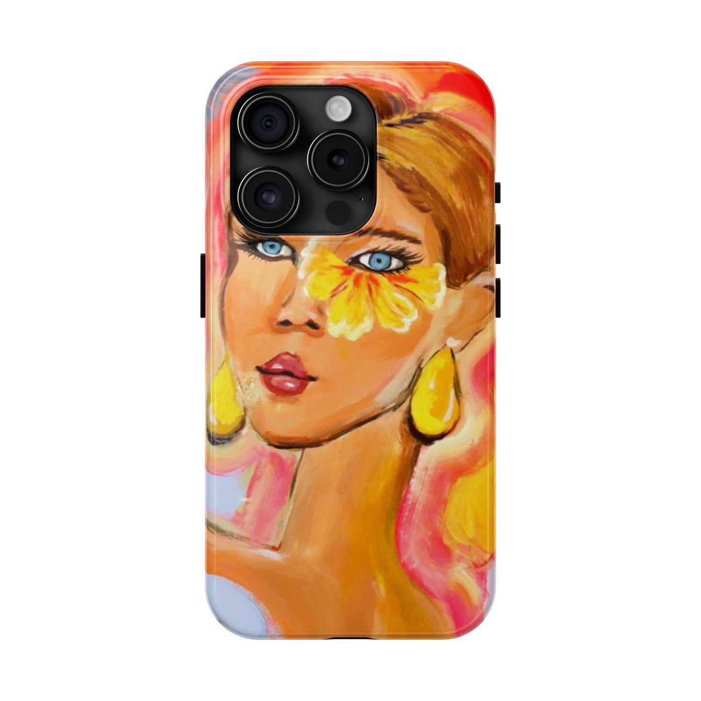 Tough Phone Case — Sunlit Portrait Art Design