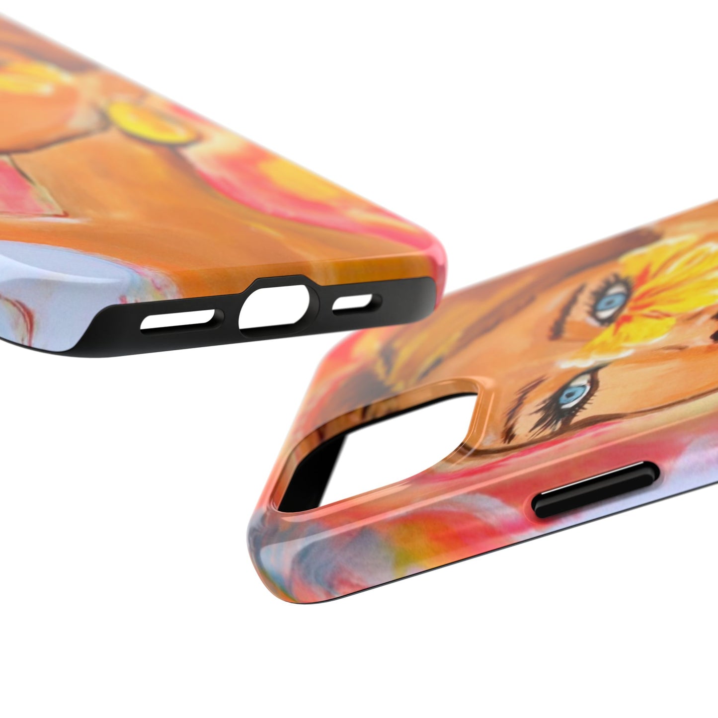 Tough Phone Case — Sunlit Portrait Art Design