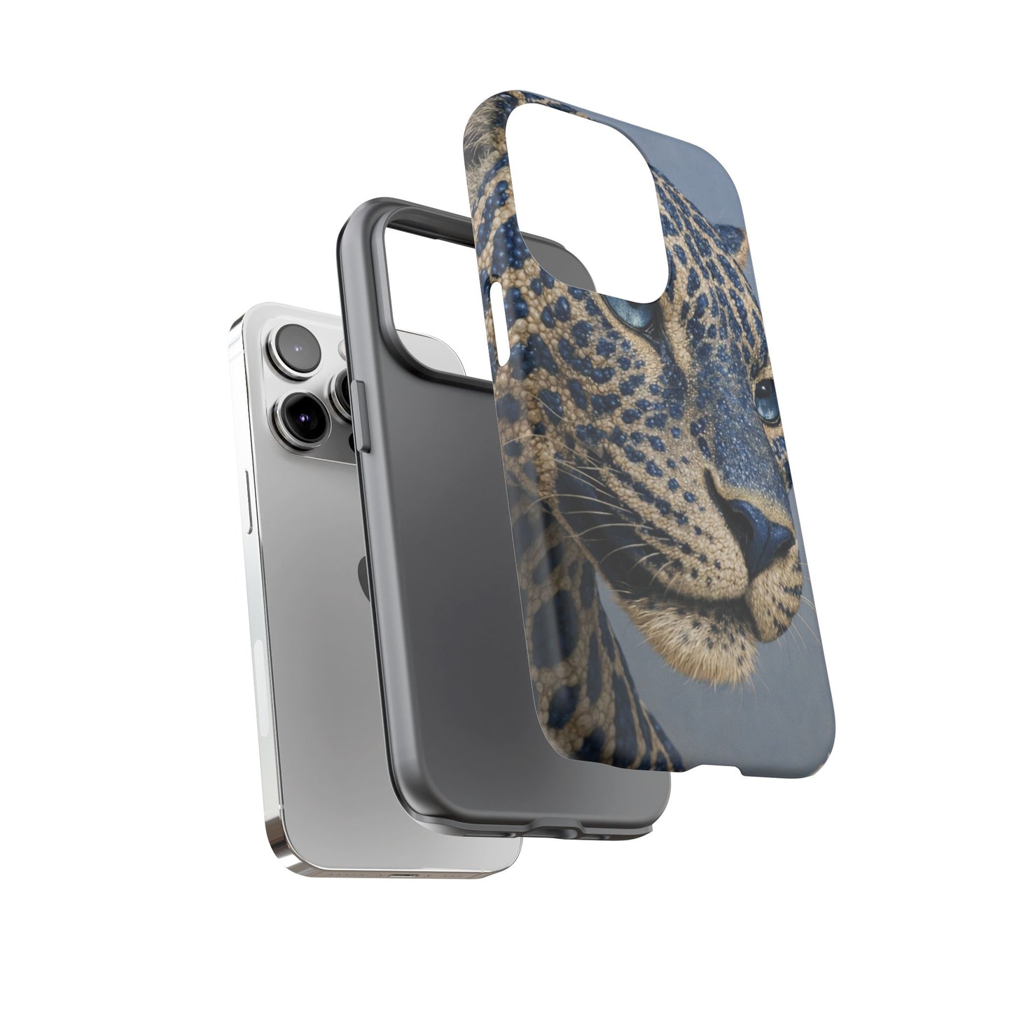 Blue Jaguar Art Protective Cover
