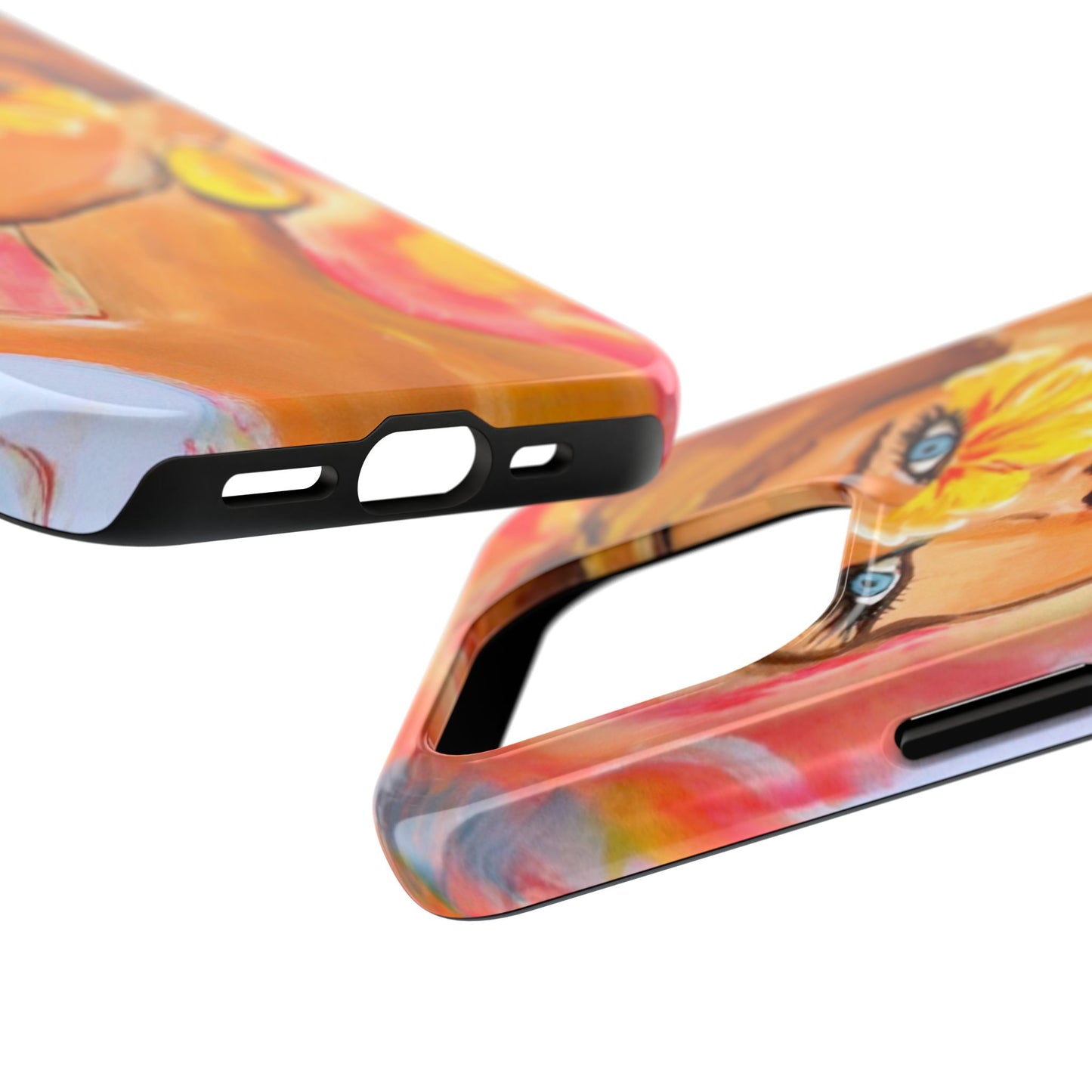 Tough Phone Case — Sunlit Portrait Art Design