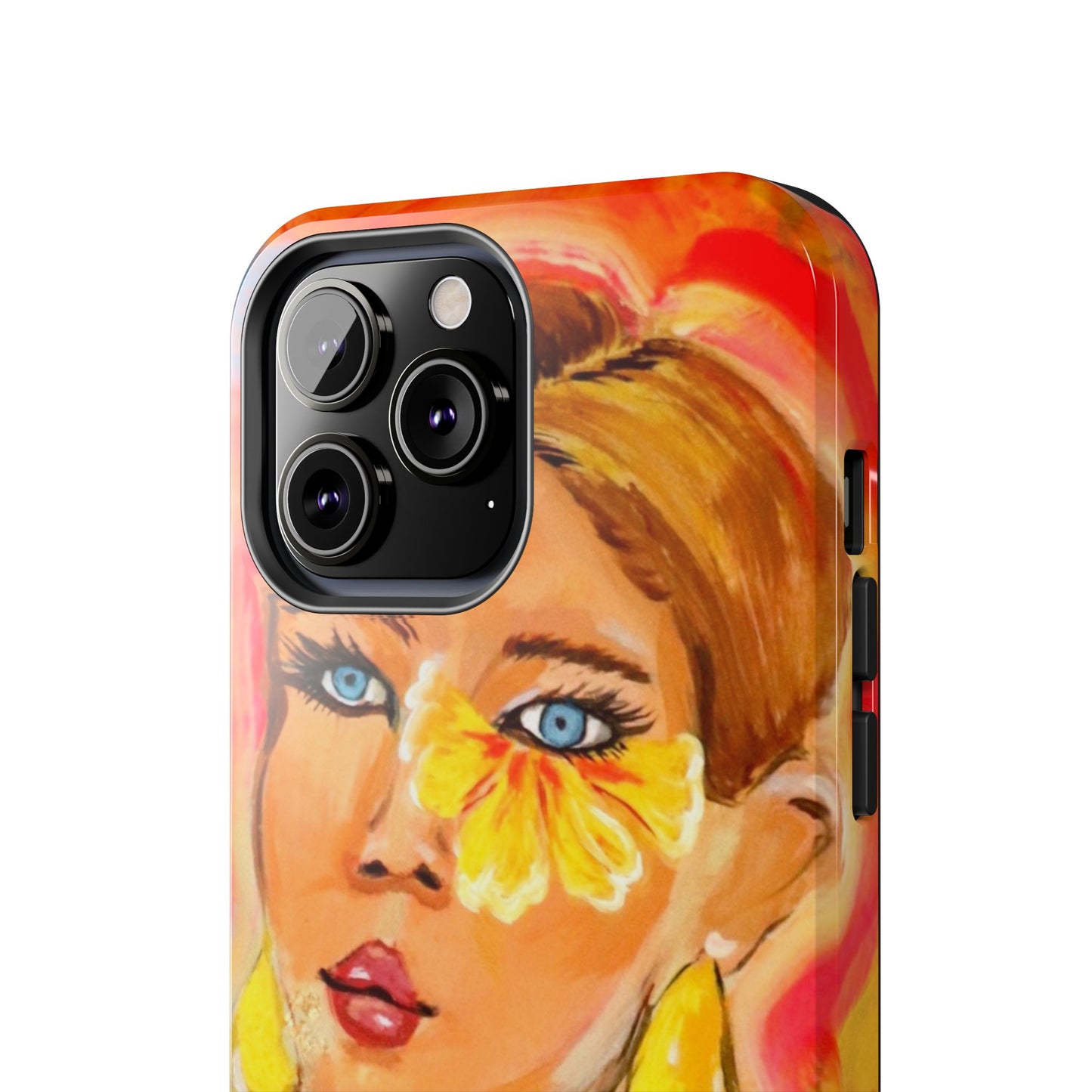 Tough Phone Case — Sunlit Portrait Art Design