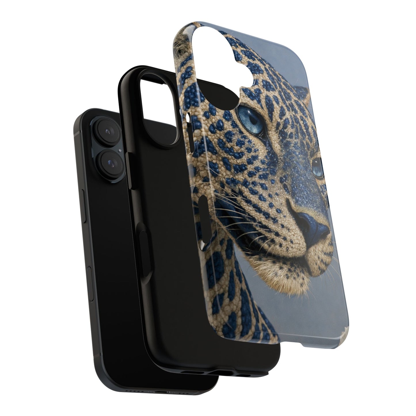 Blue Jaguar Art Protective Cover