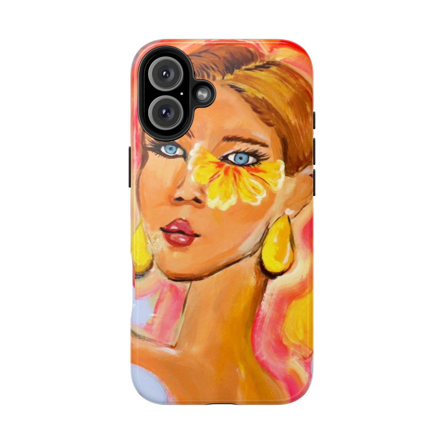 Tough Phone Case — Sunlit Portrait Art Design