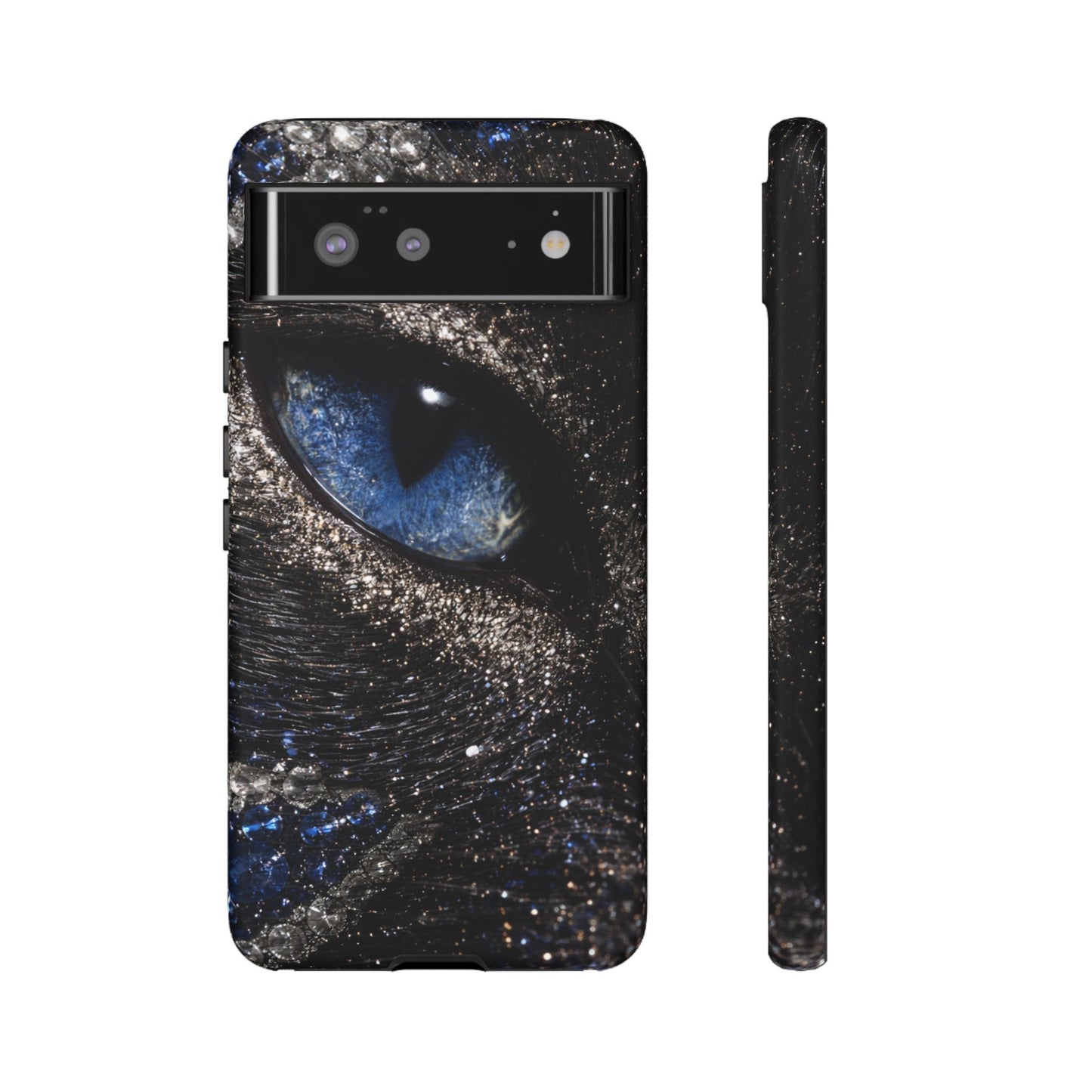 Tiger Spirit Phone Case — Golden Walking Tiger Protective Tough Case