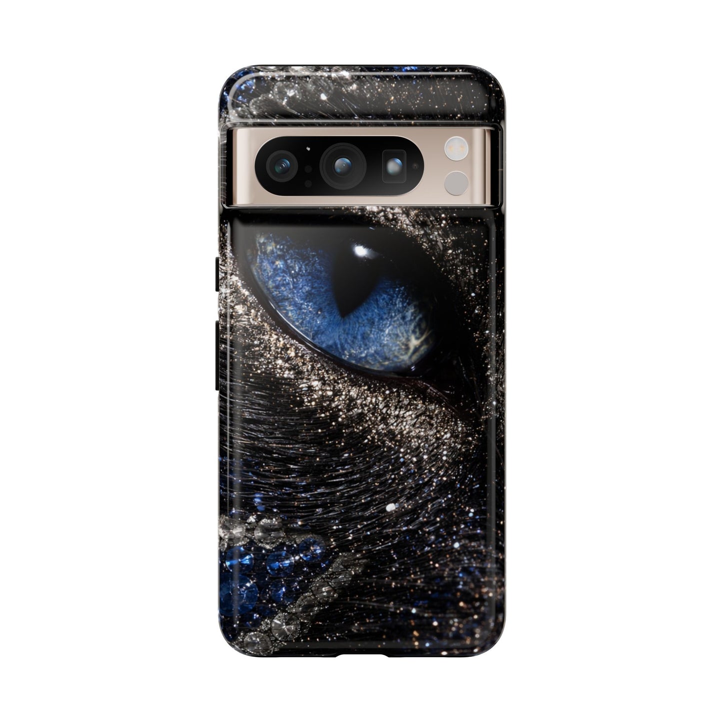 Tiger Spirit Phone Case — Golden Walking Tiger Protective Tough Case
