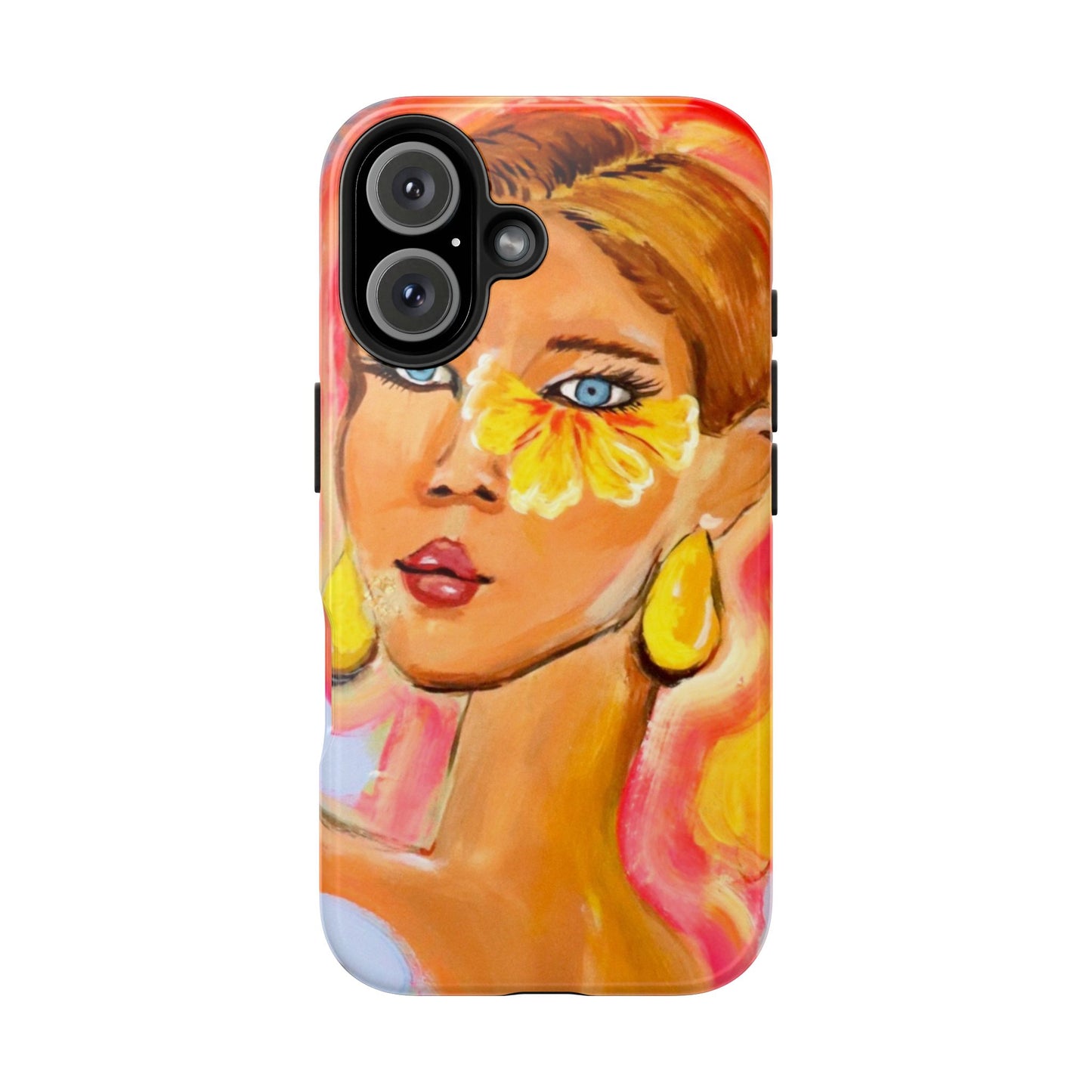 Tough Phone Case — Sunlit Portrait Art Design