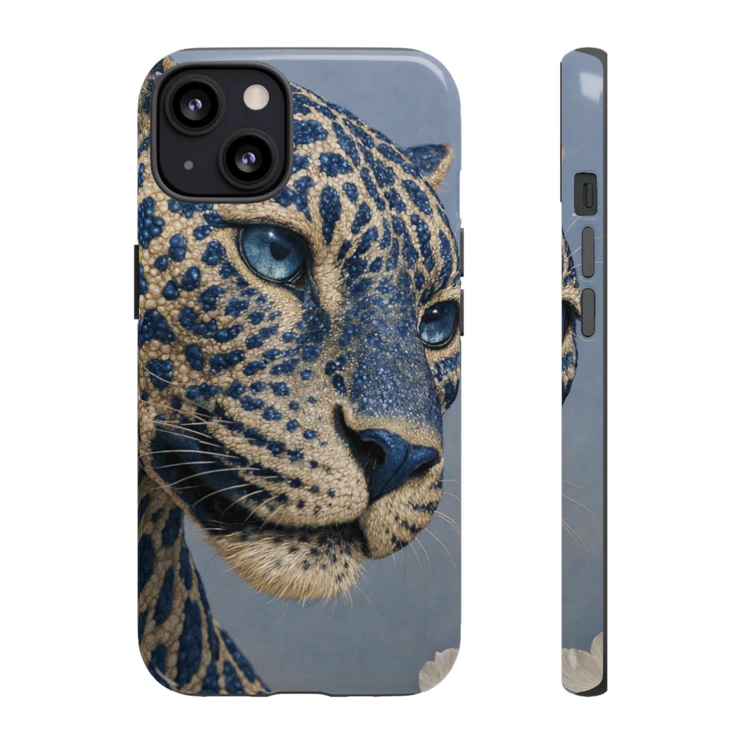 Blue Jaguar Art Protective Cover