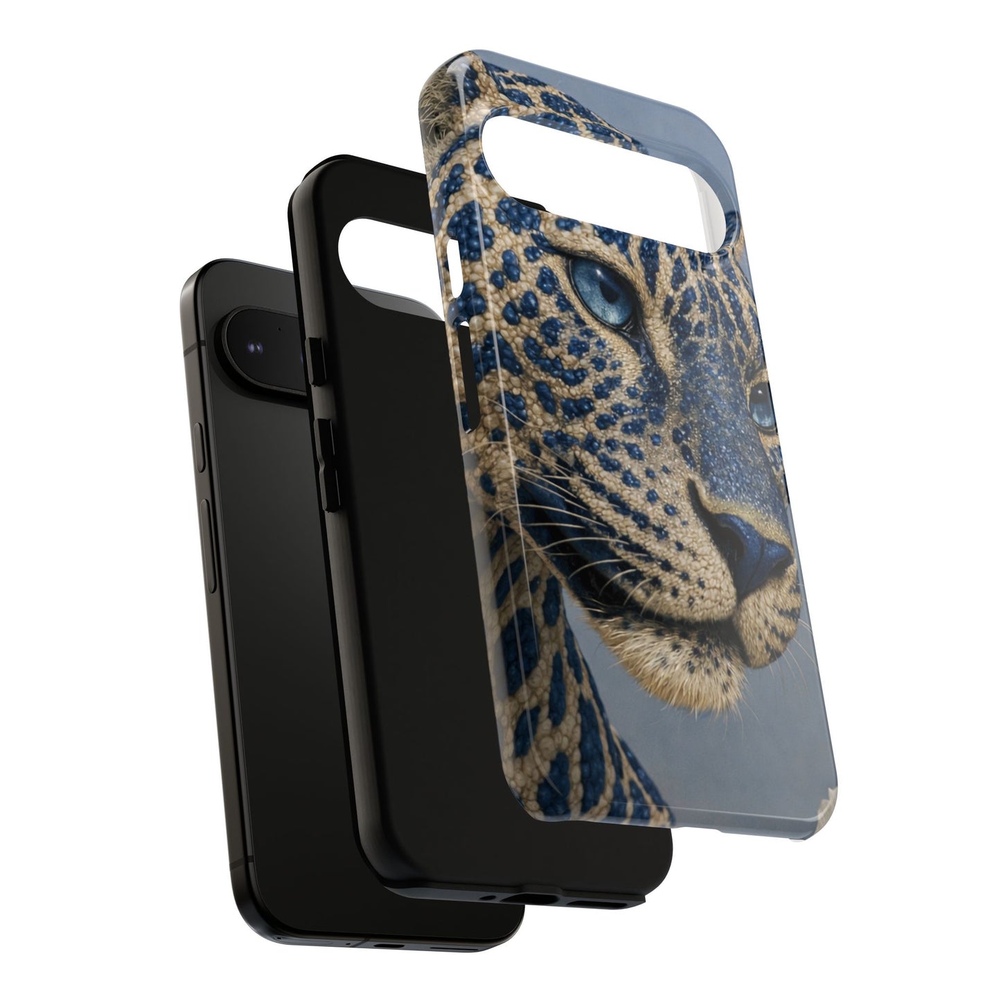 Blue Jaguar Art Protective Cover