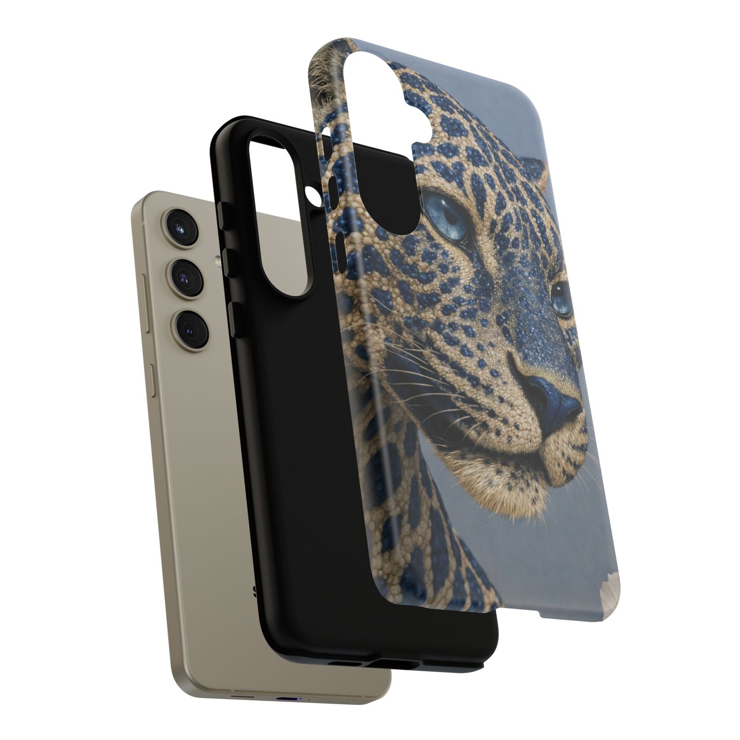 Blue Jaguar Art Protective Cover