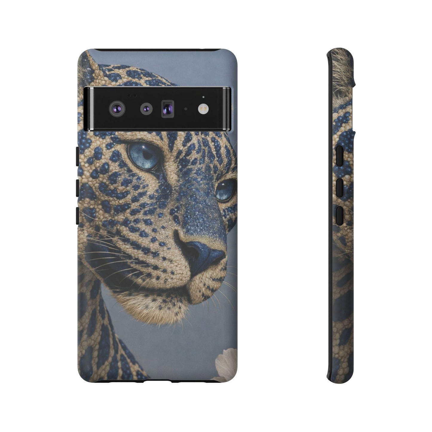 Blue Jaguar Art Protective Cover