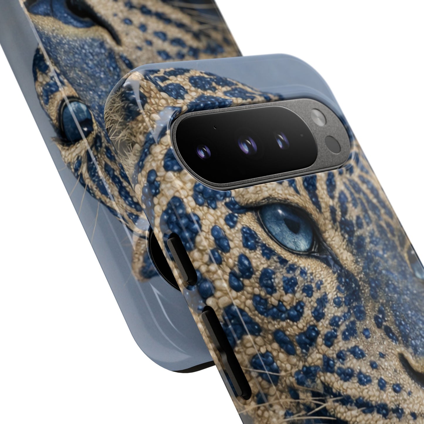 Blue Jaguar Art Protective Cover