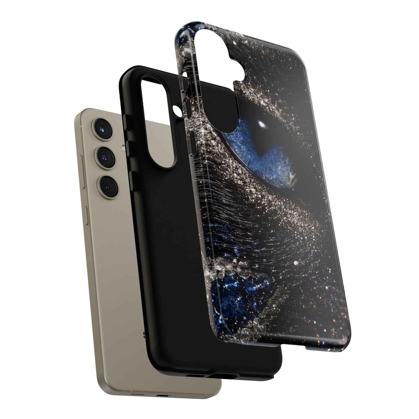 Tiger Spirit Phone Case — Golden Walking Tiger Protective Tough Case