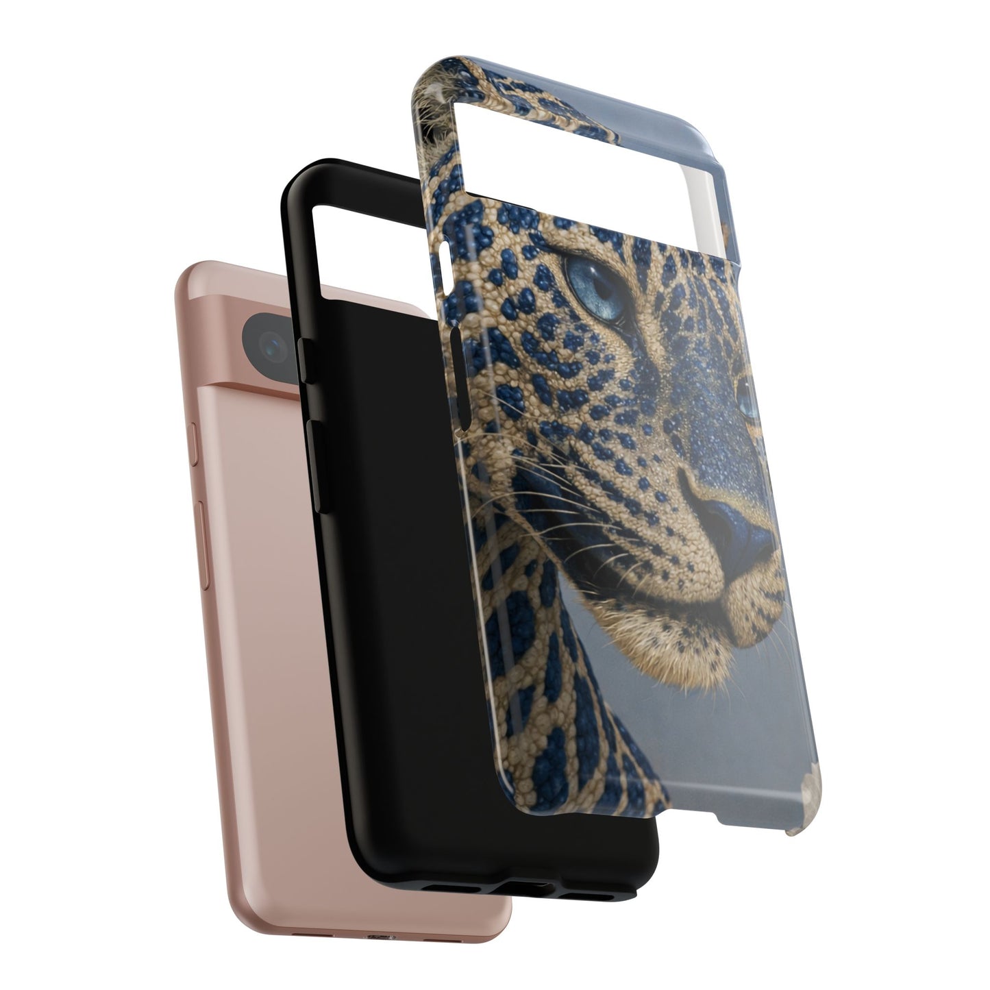 Blue Jaguar Art Protective Cover