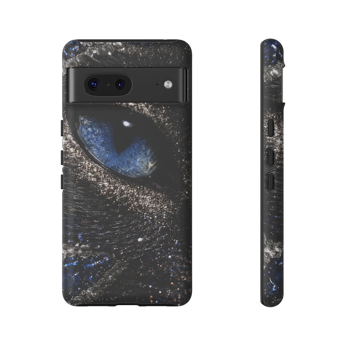 Tiger Spirit Phone Case — Golden Walking Tiger Protective Tough Case