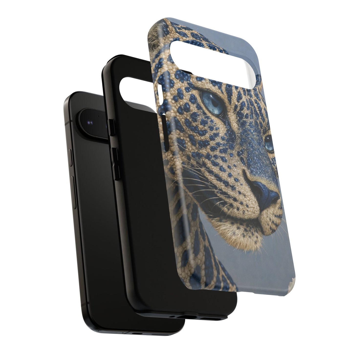 Blue Jaguar Art Protective Cover