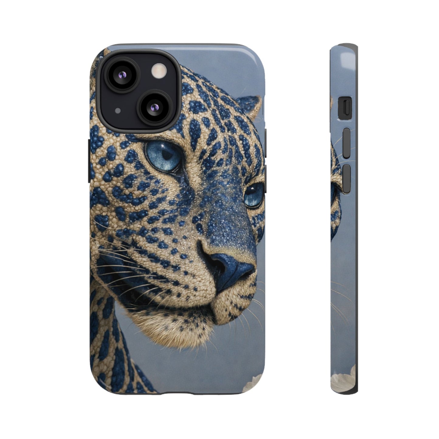Blue Jaguar Art Protective Cover