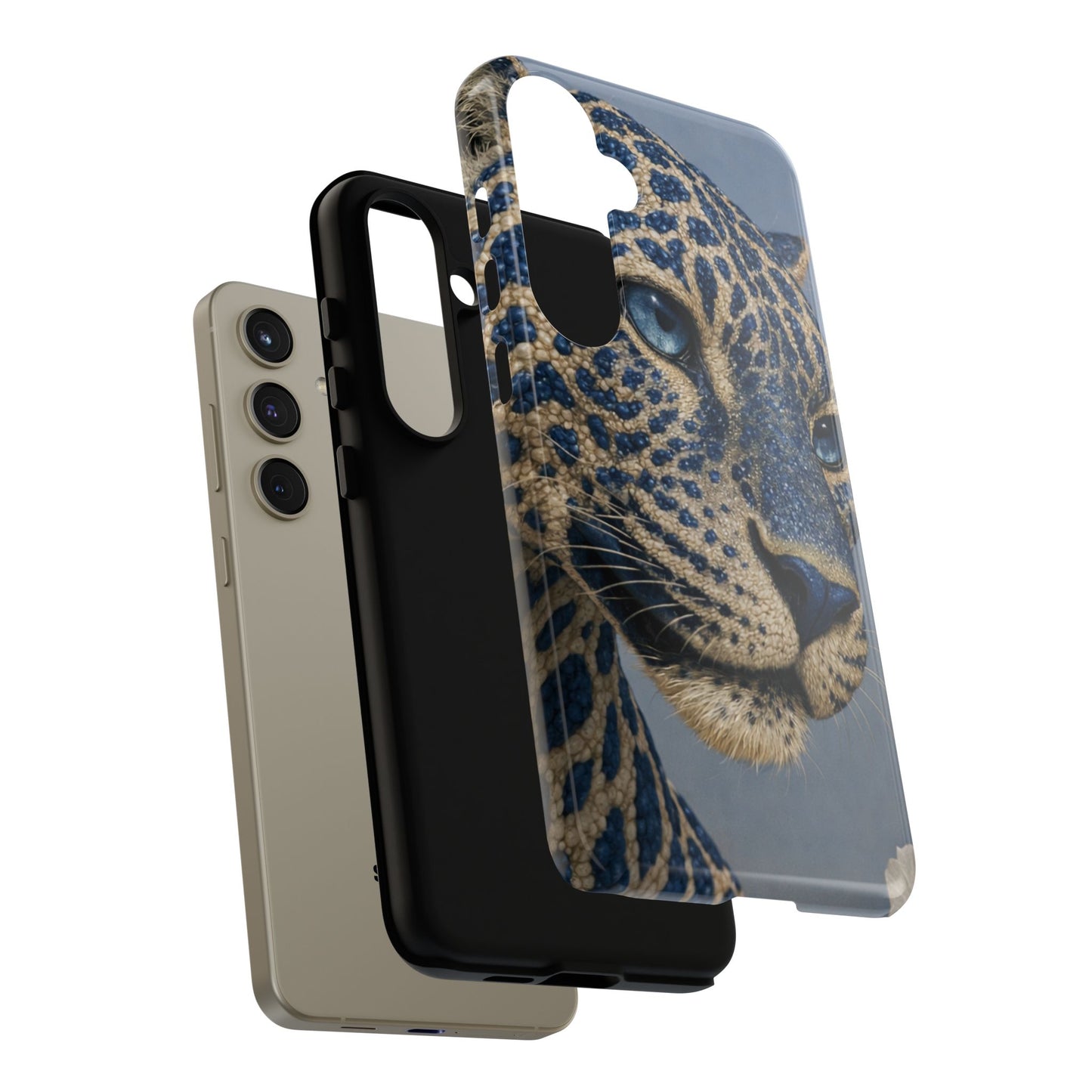 Blue Jaguar Art Protective Cover