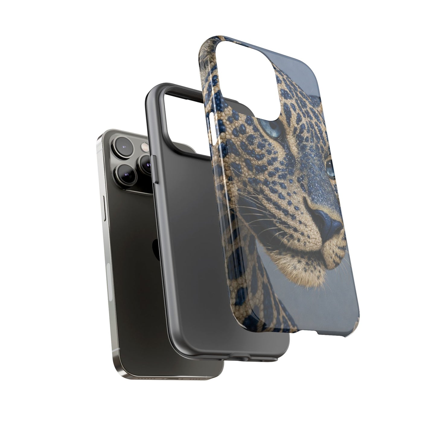 Blue Jaguar Art Protective Cover