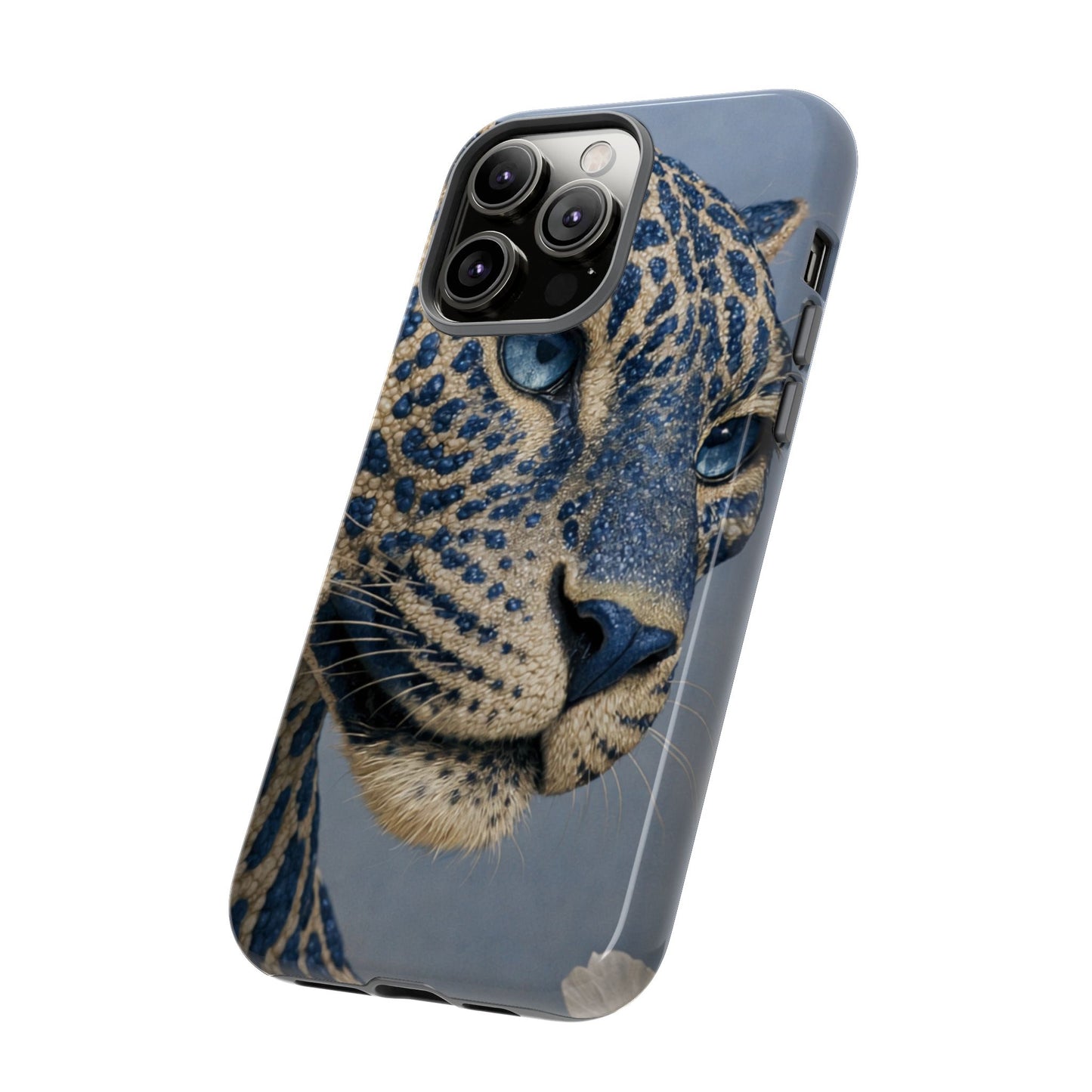 Blue Jaguar Art Protective Cover