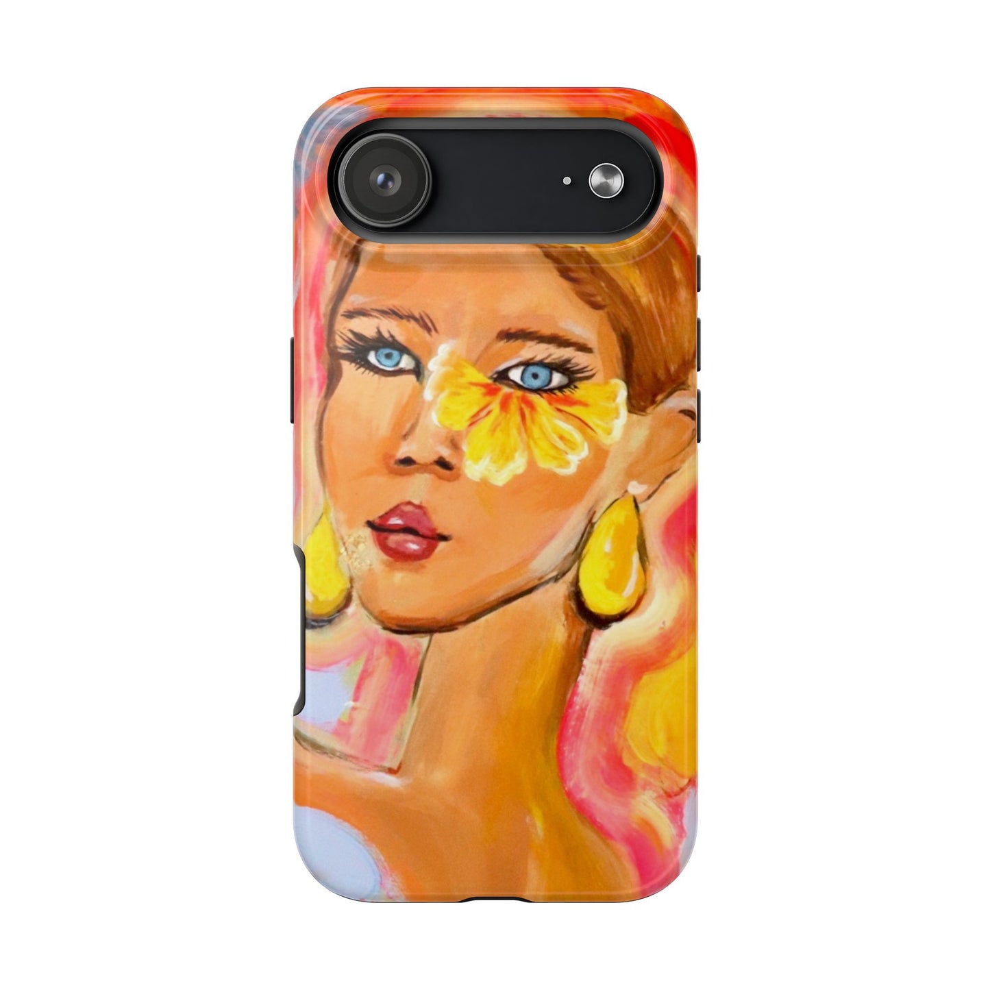 Tough Phone Case — Sunlit Portrait Art Design