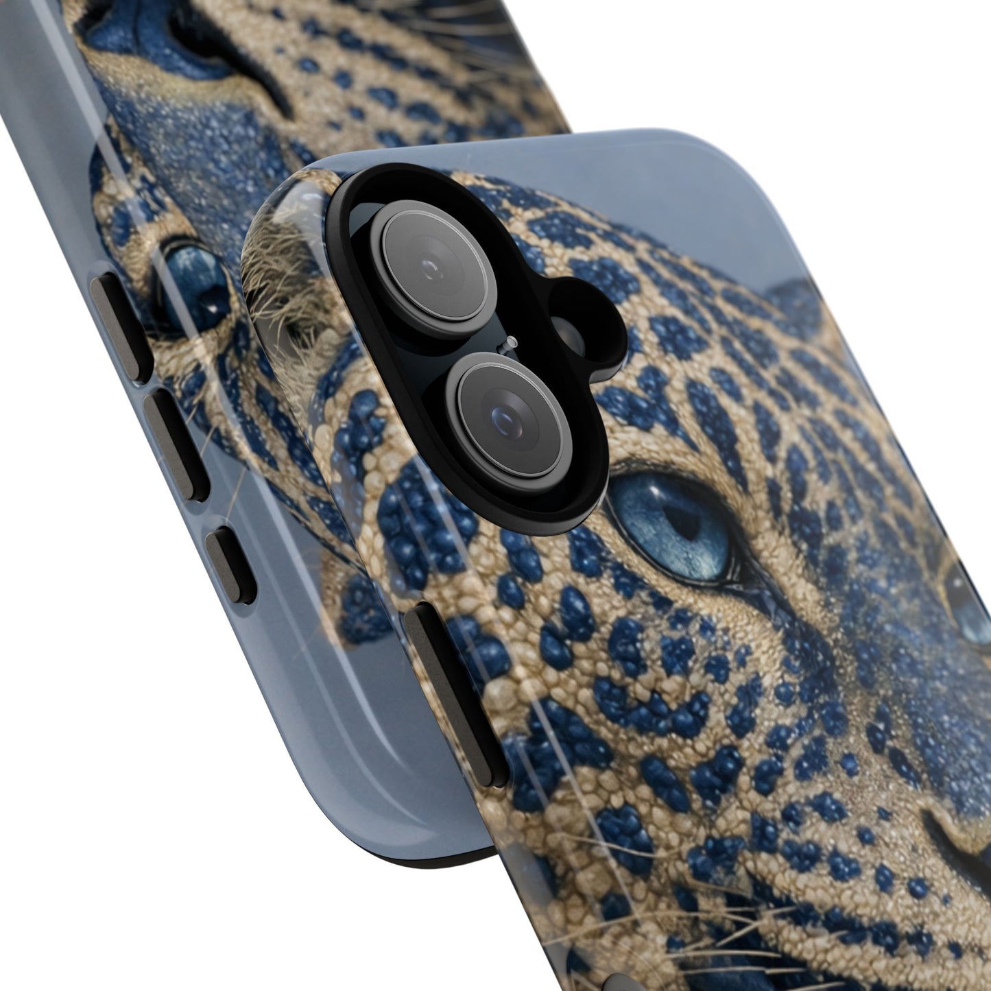 Blue Jaguar Art Protective Cover