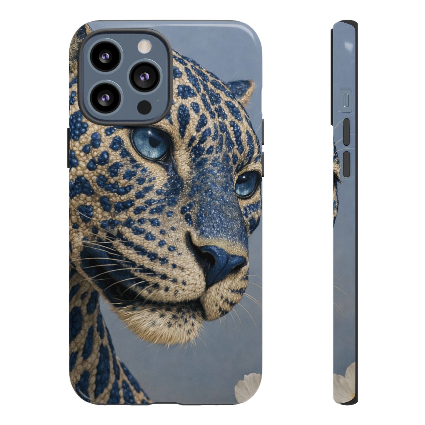 Blue Jaguar Art Protective Cover