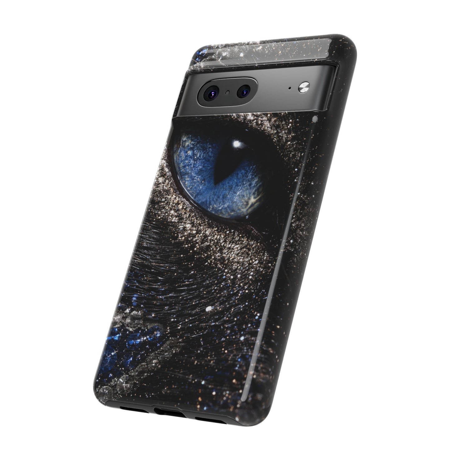 Tiger Spirit Phone Case — Golden Walking Tiger Protective Tough Case