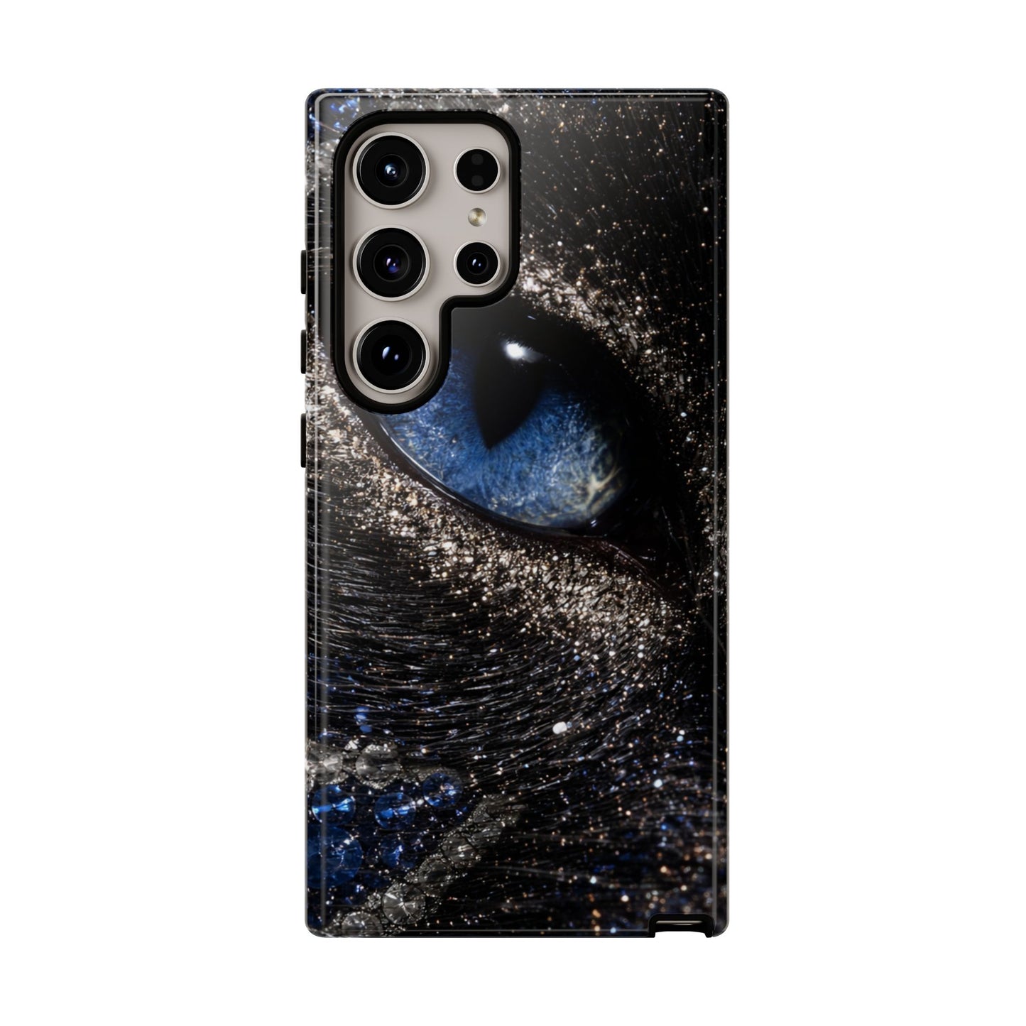 Tiger Spirit Phone Case — Golden Walking Tiger Protective Tough Case