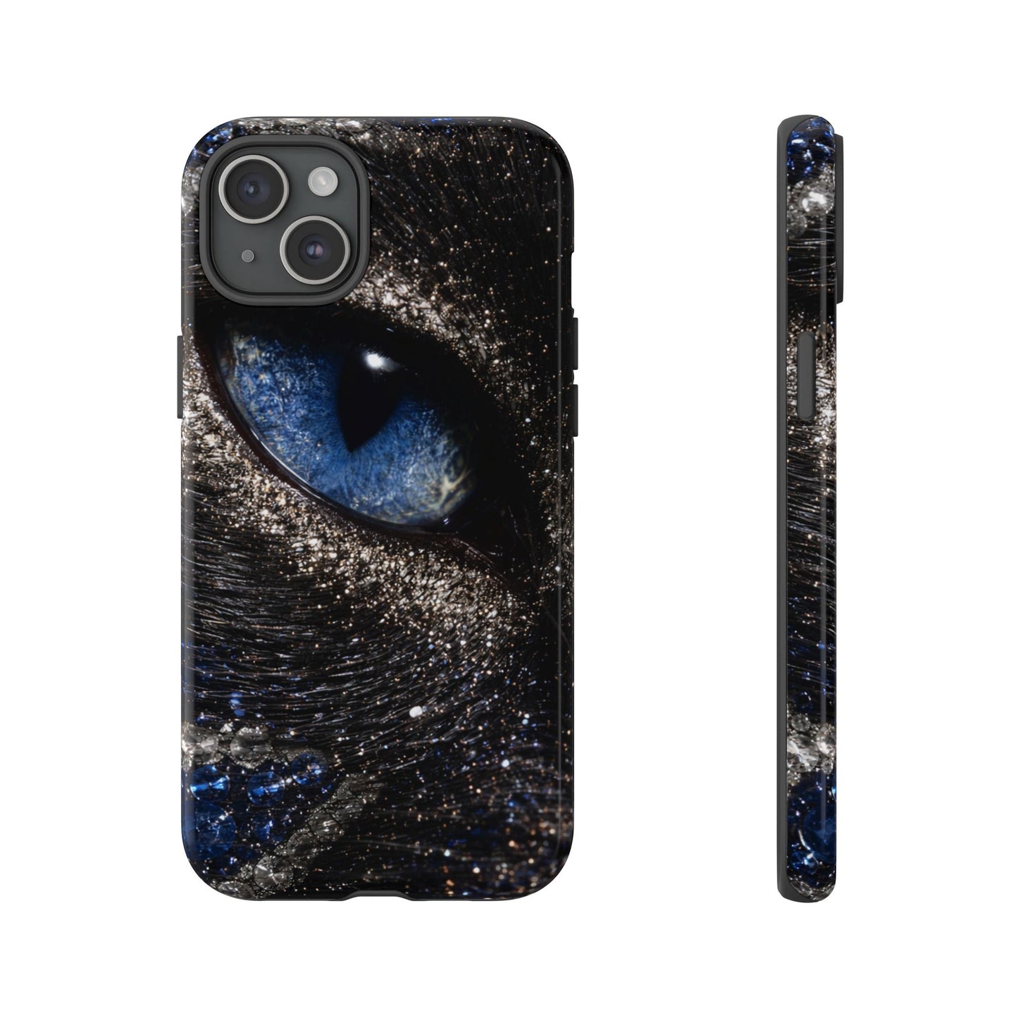 Tiger Spirit Phone Case — Golden Walking Tiger Protective Tough Case
