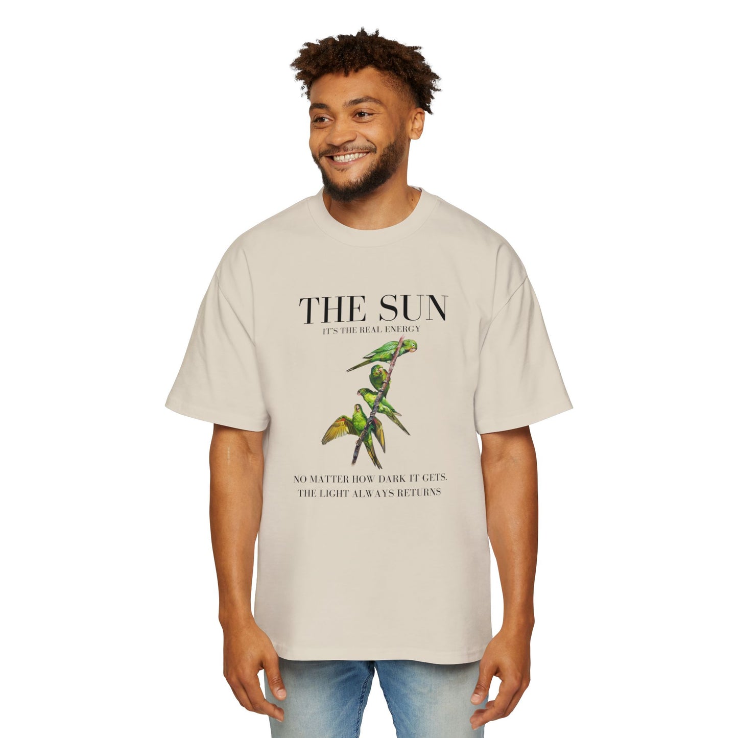 The Sun Botanical Tee — Inspirational Quote Graphic T-Shirt