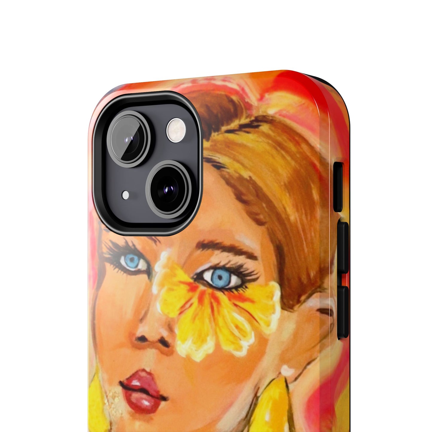 Tough Phone Case — Sunlit Portrait Art Design