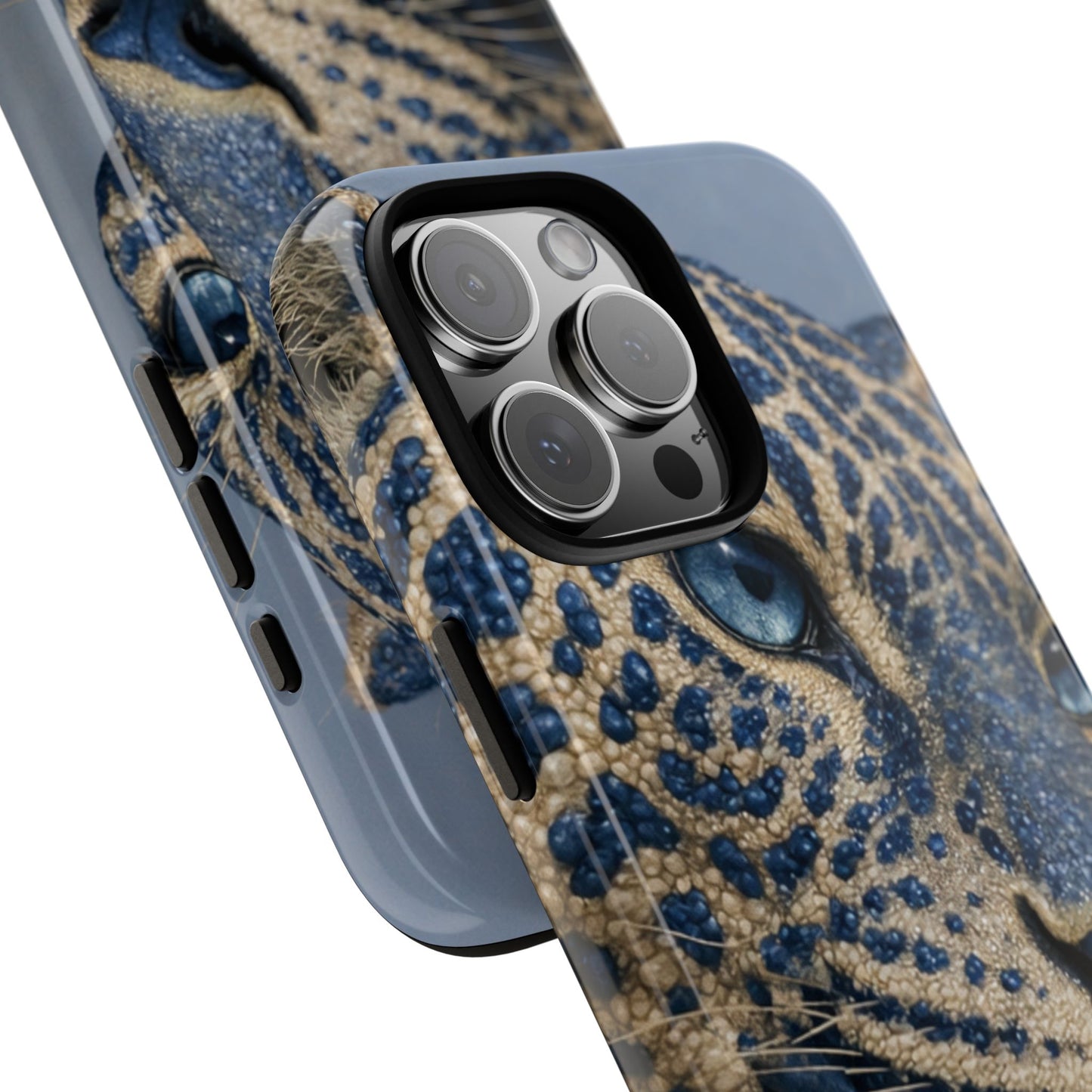 Blue Jaguar Art Protective Cover