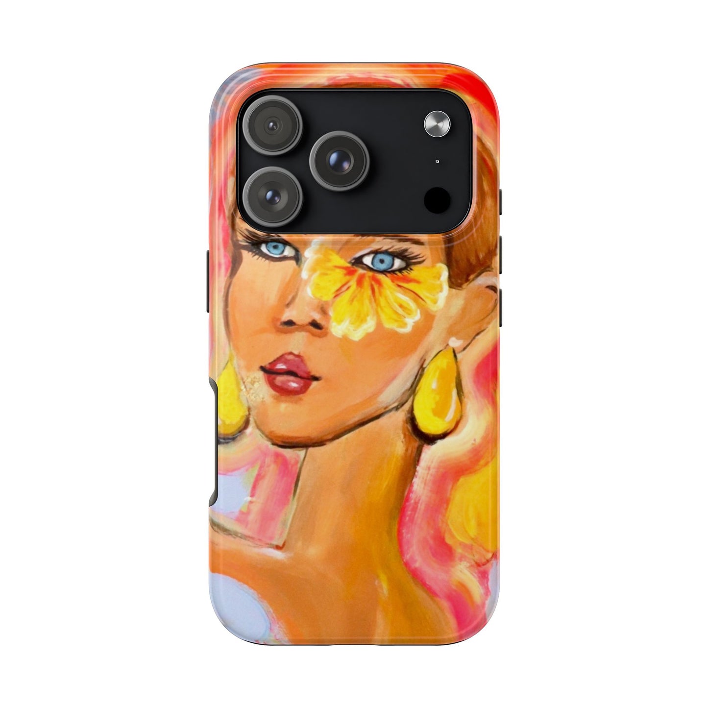 Tough Phone Case — Sunlit Portrait Art Design