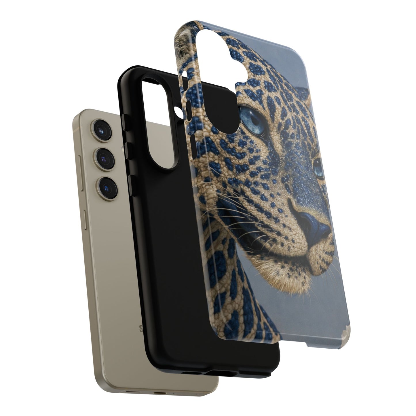 Blue Jaguar Art Protective Cover