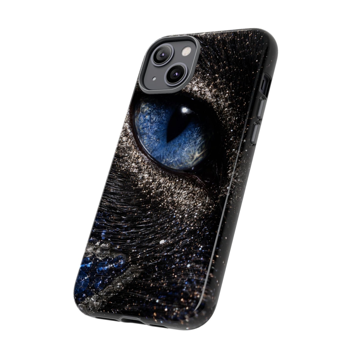 Tiger Spirit Phone Case — Golden Walking Tiger Protective Tough Case