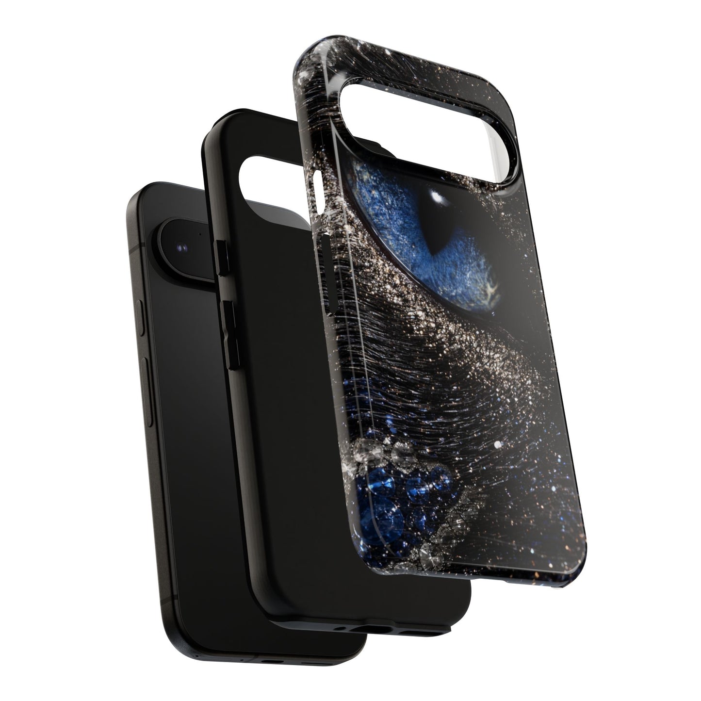 Tiger Spirit Phone Case — Golden Walking Tiger Protective Tough Case